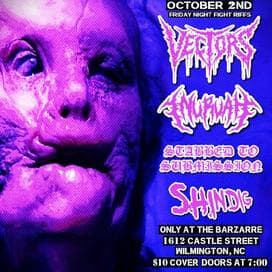 First Friday Riffs {HEAVY MUSIC} OCTOBER 2026 EDITION at The Barzarre, Wilmington NC